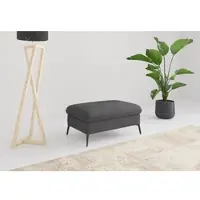 Sit&More Polsterhocker SIT & MORE "Emely", grau, B:104cm H:47cm T:69cm, 90% Polyester, 10% Polyamid, Hocker, Polsterhocker, mit praktischen Stauraum
