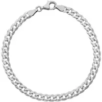 Firetti Armband "Schmuck Geschenk Silber 925 Armschmuck Armkette Panzerkette" Gr. 21, silber (silberfarben), Armbänder, 21, Silber 925 (Sterlingsilber), Armband