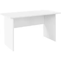 Rauch Schreibtisch "Joel", weiß (alpinweiß), B:140cm T:66cm, Tische, Schreibtisch, in schlichtem Design mit großer Ablagefläche MADE IN GERMANY