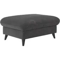 Otto Home Stauraumhocker "Pike, B: 102 cm", grau (graphite), B:102cm H:45cm, 92% POLYESTER (PES) / 8% POLYAMID (PA), Hocker, Stauraumhocker, mit Stauraum