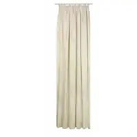 Wirth Vorhang "Lupara" Gr. 4, beige, B:132cm H:245cm, Jacquard, Obermaterial: 75% Polyester, 25% Baumwolle, Gardinen, Vorhang