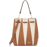 L.credi Handtasche Umhängetasche Raisa Hobo Bag Cognac braun
