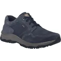 Josef seibel Schnürschuh "Leroy 58, indigo-kombi", Herren, Gr. 48, blau (indigo, kombi), Obermaterial: 100% Rindsleder Leather cow., Schuhe Schnürschuh
