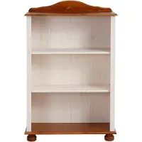 Otto Home Regal "Mette", gelb (weiß, honigfarben), B:77cm H:116cm T:30,5cm, Massivholz, Regale, Regal, aus massivem Kiefernholz, in unterschiedlichen Größen und Farben