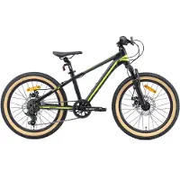 Bikestar Mountainbike Hardtail Sport 20 Zoll Schwarz Grün