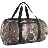 Puma Sporttasche AT ESS Barrel Bag Dark Loden - Rosy Outlook - Concept 1 olivgrün
