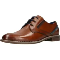 Bugatti man-Herren - Derbies, Oxfords & Mönchsschuhe-311-AO505, Cognac, 43