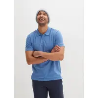 Bonprix "Piqué-Poloshirt aus reiner Baumwolle" 1 Regular Fit, Kurzarm, aus hautfreundlicher Baumwolle