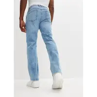 Bonprix Regular-fit-Jeans "Regular Fit Stretch-Jeans m. Komfortschnitt, Straight" mit Stretch-Material, Komfortschnitt, im Vintagelook