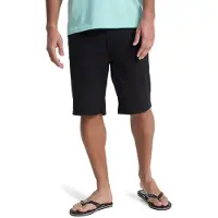 Quiksilver Bermudas "Union Straight 20", Herren, Gr. 30S, schwarz, Obermaterial: 99% Baumwolle, 1% Elasthan., Hosen Bermudas