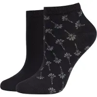 JOOP! Kurzsocken JOOP, Damen, Gr. 35-38, schwarz, Obermaterial: 70% Baumwolle, 28% Polyester, 2% Elasthan, Socken Kurzsocken