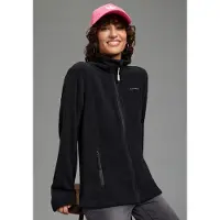 Ocean Sportswear Fleecejacke , Damen, Gr. 32/34, schwarz, Fleece, Obermaterial: 100% Polyester, normal, Jacken Fleecejacke, aus weichem Fleece-Material, unifarben, mit Logostickerei