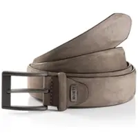 MONTI Ledergürtel "MAASTRICHT", Herren, Gr. 90, beige, Rindsleder, Gürtel Ledergürtel, matt, weich, elegant, casual