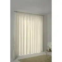 Wirth Vorhang "Toco-Karo" Gr. 14, beige, B:270cm H:200cm, Chenille, Polyacryl, Gardinen, Vorhang