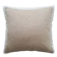 Apelt Dekokissen "Montana", beige (natur, weiß, unifarben), B:45cm H:5cm L:45cm, Polyester, Dekokissen_Sitzkissen_Kissenhüllen, Dekokissen