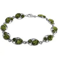 Ostsee-Schmuck Armband "Armband Urmina Armband Urmina", silber (weiß, neutral), Armbänder, Damen, 20cm, Silber 925 (Sterlingsilber), Armband