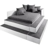 Maintal Dekokissen , grau (grau, unifarben), B:40cm L:40cm, Polyester, Dekokissen_Sitzkissen_Kissenhüllen, Dekokissen, (2-tlg.)