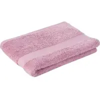 Gozze Badetuch GÖZZE "New York", rosa (altrosa), B:100cm L:150cm, Frottier, Obermaterial: 100% Baumwolle, Handtücher, Badetuch, moderne Uni-Farben, strukturierte Borte, 100% Baumwolle, in 2 Größen