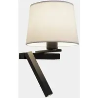 LEDS-C4 LedsC4 - LED-Wandleuchte Hall Slim, Schwarz, Energiesparend, Einfache Montage, Modernes Design