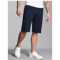Trigema Jerseyhose "Bermuda aus Single-Jersey", Herren, Gr. XXL, US-Größen, blau (navy), Single Jersey, 100% Baumwolle, Hosen Jerseyhose
