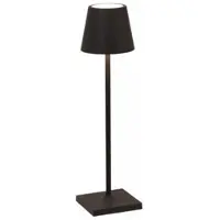 Zafferano LED-Akkuleuchte Poldina Pro Micro-Schwarz
