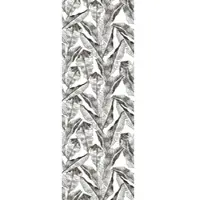 Queence Vinyltapete "Drasso", grau, B:0,9m L:2,5m, Vinyl, Tapeten, Vinyltapete, 90x250cm, selbstklebend, kinderleichte Anbringung,, Sticker