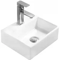 Mexen Mini Waschbecken Aufsatzwaschbecken 40 x 30 cm, weiß - 21094000