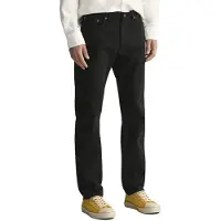 Gant für Herren. 1000263 Jeans mit normaler Passform (38/32), Schwarz, Lässig, Baumwolle, Denim