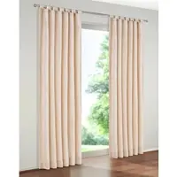 Wirth Vorhang "Warnow" Gr. 17, beige (natur), B:172cm H:225cm, Chenille, Polyacryl, Gardinen, Vorhang