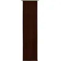 Wirth Schiebegardine "Newbury" Gr. 4, braun, B:57cm H:245cm, Jacquard, Baumwolle, Polyester, Gardinen, Schiebegardine, Ohne Befestigungszubehör, Breite: 57 cm