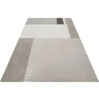 Esprit Teppich "Simon ́s Town" Gr. 4, beige, B:160cm H:9mm L:230cm, Kunstfaser, Teppiche, Teppich, weicher Kurzflor, Wohnzimmer
