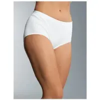Trigema Taillenslip "Taillenslip im Doppelpack", Damen, Gr. 3XL, 2 Stk., weiß, 100% Baumwolle (Bio-Baumwolle kbA), Unterhosen Taillenslip