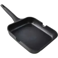 Supreme Aluminium-gussgrill Xylan Glatter Fester Griff 20 Cm