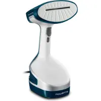 Rowenta DR8100, Tragbare Dampfbürste, 0,19 l, 0,67 min, Blau, Weiß, Handschalter, Velcro