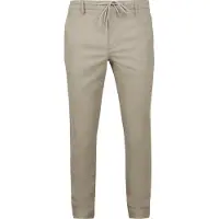 Alberto Hose Jump Flanell Herringbone Beige - W 36 - L 34