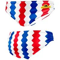 Turbo Zip Tricolor Wp Badeslip