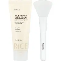 Nacific Rice + Pepta Collagen Peel-off Wrapping Mask feuchtigkeitsspendende Gesichtsmaske zum vereinheitlichen der Hauttöne 70 g