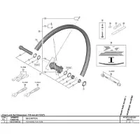 Shimano Front Axis M8000 Tubeless F15 29 Nabenachse