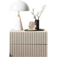 Schlafkontor Nachtkommode "Taboni Nachttisch, Nachtkonsole mit Push-to-open", beige (kaschmir), B:42cm H:28cm T:30cm, Melamin, Sideboards, Nachtkommode, Wandmontage, Topseller