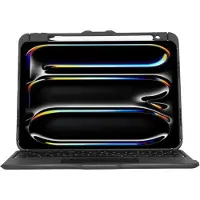 Targus VersaVu, QWERTY, UK Englisch, Trackpad, Apple, iPad (M5/M4) 11", Schwarz