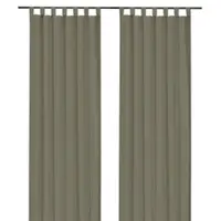 Weckbrodt Vorhang "Vito" Gr. 1, grau (betonoptik), B:140cm H:175cm, Satin, Polyester, Gardinen, Vorhang, Microvelour, blickdicht, Unifarben, Gardine, Store