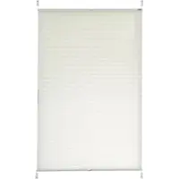 K-Home Plissee "Klemmfix Elba" Gr. 21, weiß (weiß, weiß, weiß), B:70cm H:130cm, Obermaterial: 100% Polyester, Plissees, Plissee, Lichtschutz, ohne Bohren, verspannt, bedruckt, Topseller