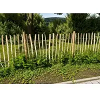 KONIFERA Staketenzaun "Rollzaun Haselnuss, HxB: 120x500 oder 150x300 cm", braun (natur), H:150cm, Holzwerkstoff, Zaunelemente, Staketenzaun, für Abgrenzungen oder Einfassungen im Garten