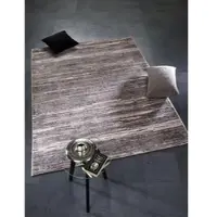 Oci Die Teppichmarke Teppich "Beauty Travel" Gr. 2, braun (cappuccino), B:80cm H:13mm L:150cm, Kunstfaser, Teppiche, Teppich, Besonders weich durch Microfaser, Wohnzimmer