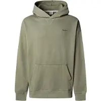 Pepe Jeans für Herren. PM5800155 Sweatshirt Geo Small Logo grün (S), Lässig, Baumwolle