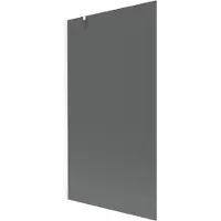 Mexen Next Duschabtrennung für die Badewanne 1-flügelig 100 x 150 cm, grafit, weiß - 895-100-000-00-40-20