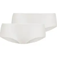LASCANA Panty , Damen, Gr. 44/46, weiß (creme), Obermaterial: 100% Baumwolle, unifarben, körpernah, Unterhosen Panty, in knapper Pasform, Pointelle-Qualität