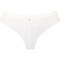 s.Oliver String "Maelle" aus blumiger Spitze in transparenter Optik