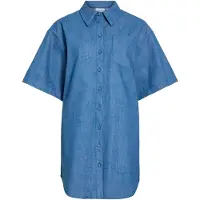 Vila Viluna 3/4-arm Jeanskleid