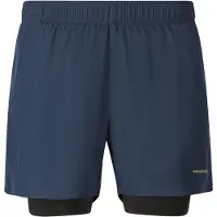 Endurance - Kros 2-in-1 Shorts - Laufshorts Gr 3XL blau